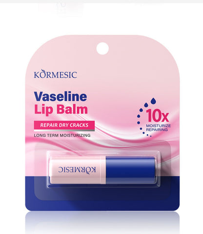 KORMESIC Repair Dry Cracks Vaseline Lip Balm 10x Moisturize Repairing