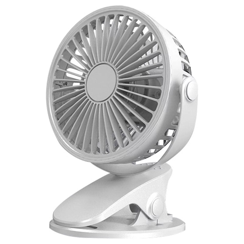 Rechargeable Portable Mini USB Desk Clip Fan