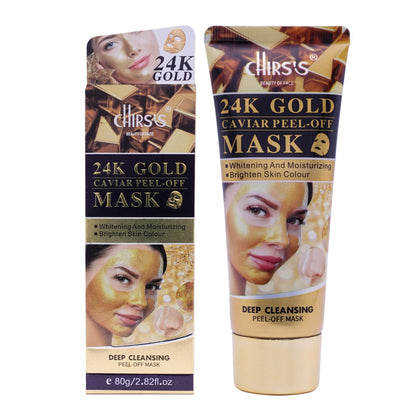 CHIRS'S UK 24K Gold Caviar Deep Cleansing Peel Off Mask