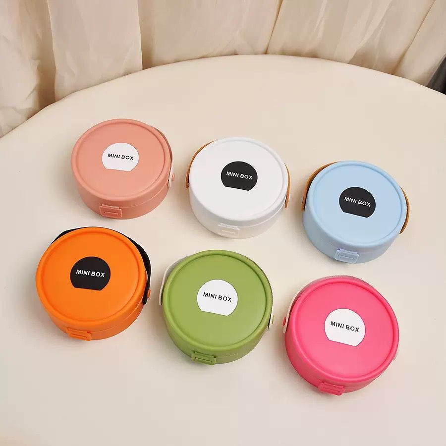 Circle Shape Mini Jewellery Multi Purpose Box