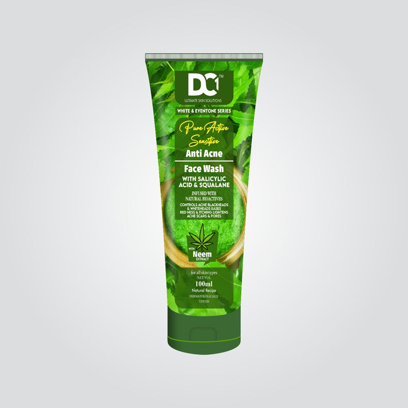 DC Ultimate Skin Solution White And Eventone Series Exfoliating Anti Acne With Neem Extract Face Wash 150ml