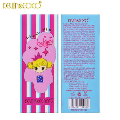 Kevin & Coco Labial Mud Lip Gloss Pack of 4