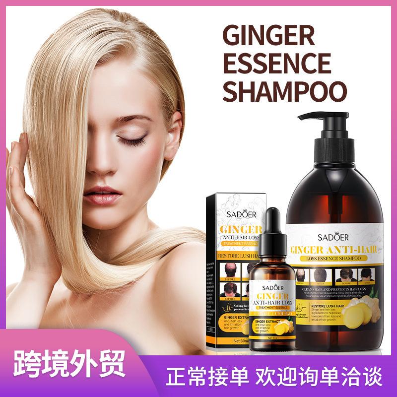 SADOER Ginger Anti Hair Loss Oil And Shampoo