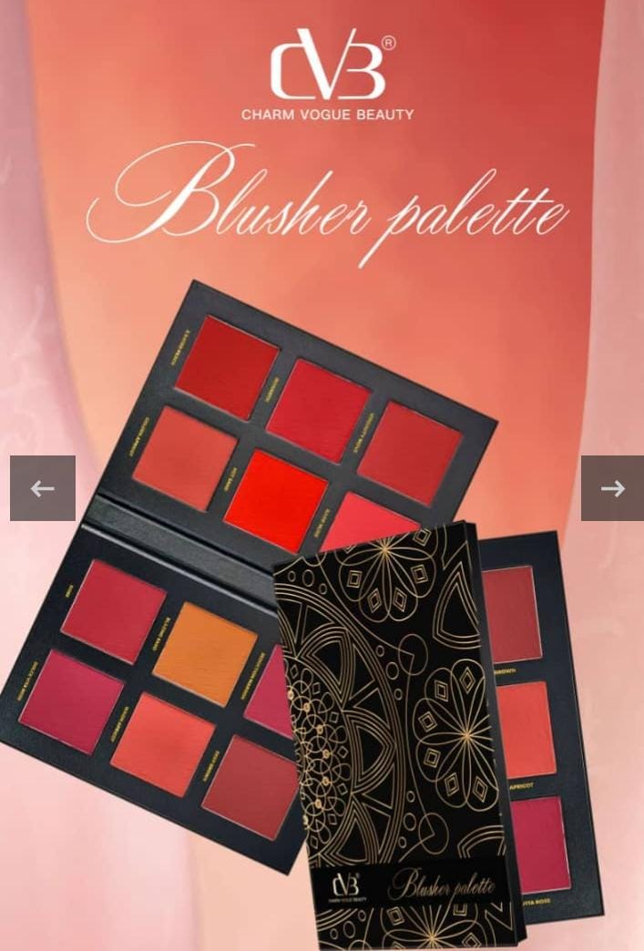 Cvb Blusher palette Perfect All Skin Tones Twelve Shades C226