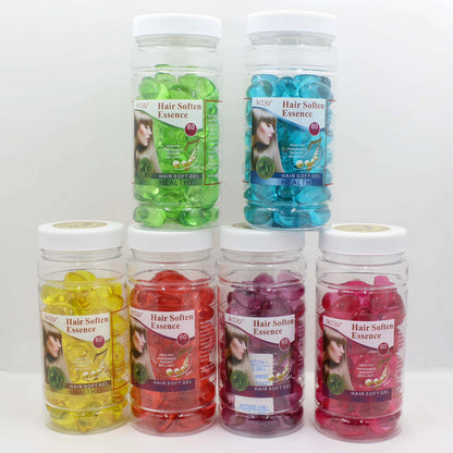 Actio Vitamin Shine Soft Gel Hair Growth Conditioning Oil Repair Hair Scalp Care 60pcs Capsules Bottle