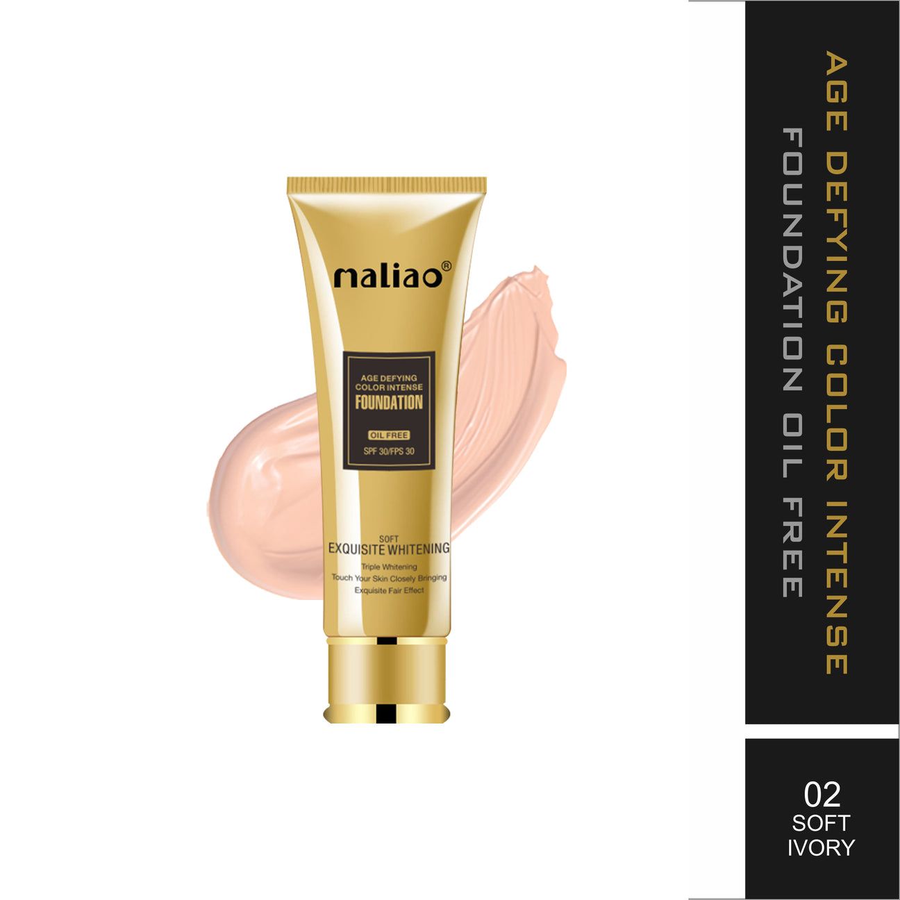 Maliao Age Defying Foundation Full Coverage Anti-Aging Matte Finish