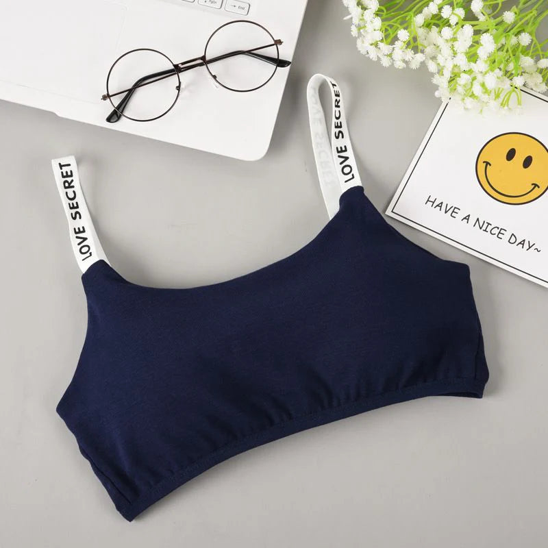 Love Secret Bra Free Size Adjustable From 28to32 Color Blue