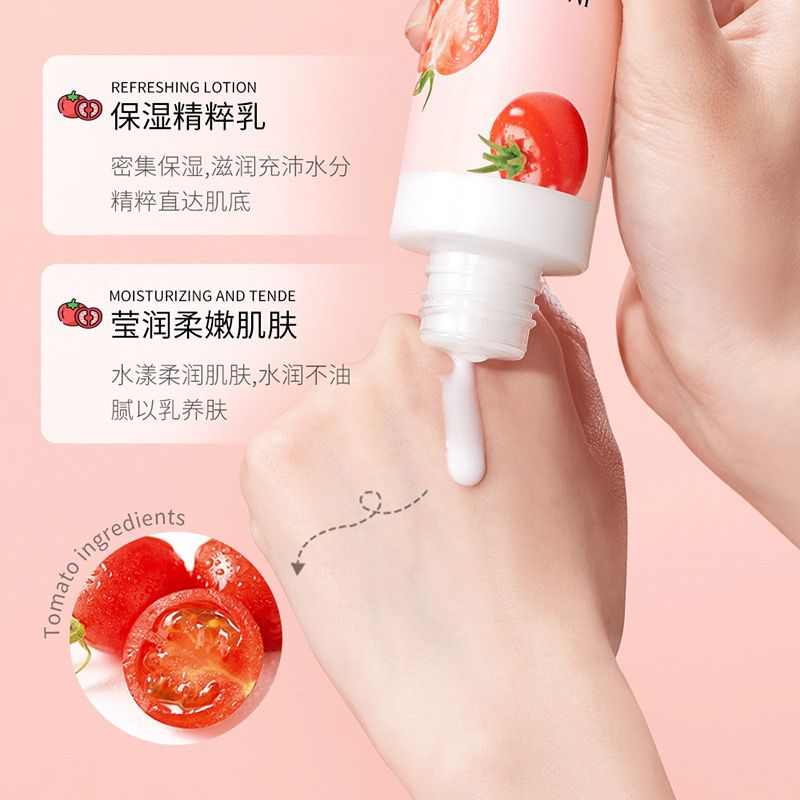 IMAGES Hyaluronic Acid Tomato Mousse Cleanser Hydrating Deep Cleansing Pores Refreshing Gentle Face Wash 120ml