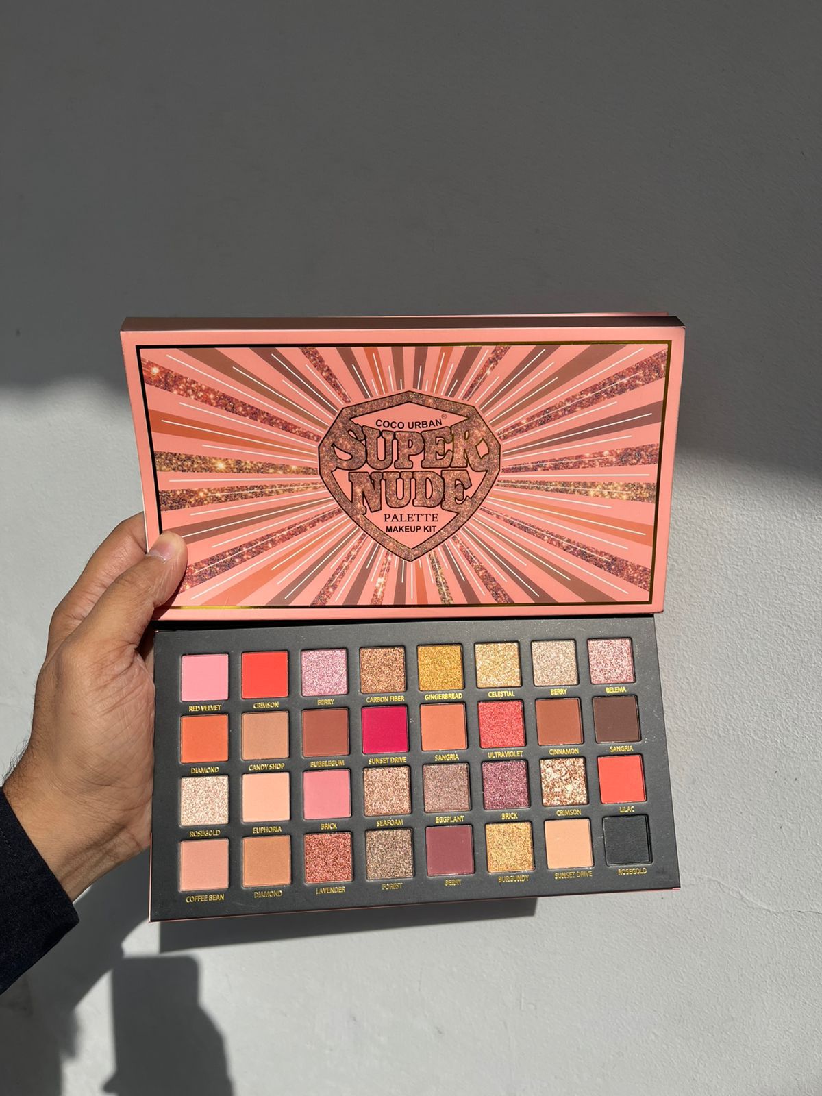 Coco Urban Super Nude 32 Color Eyeshadow Palette