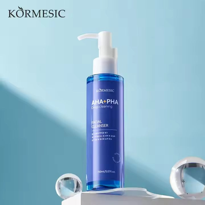 KOEMESIC Deep Gentle Cleansing Soothing Hydrating Refreshing Face Wash AHA+PHA Facial Cleanser