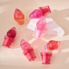 Hudamoji Strawberry Lip Pink Magic Lip Gloss 6Pcs Set