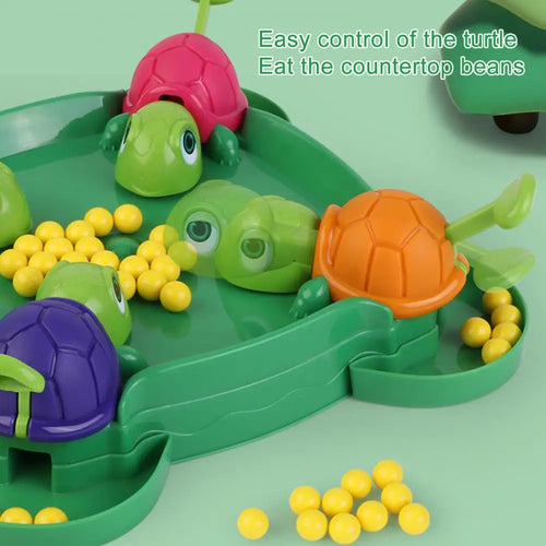 Gluttonous Hungry Turtle Snatching Bean Ball Toy Board Game