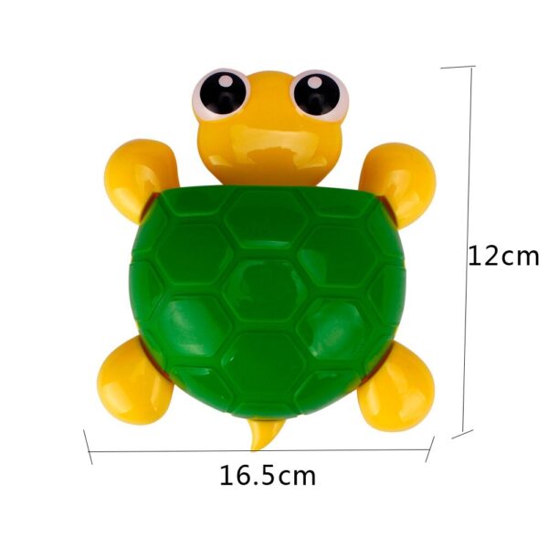 Toothbrush Cute Turtle Strong Sucker Plastic Holder