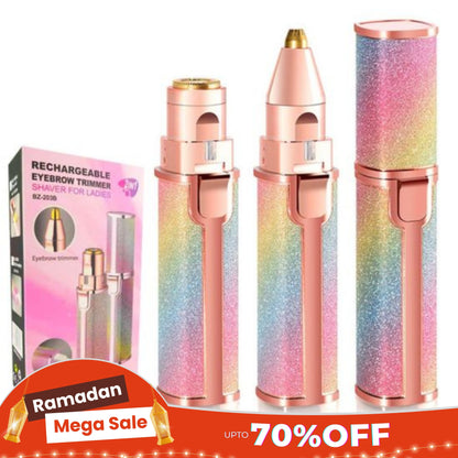 2in1 Electric Rechargeable Hair Remover Trimmer For Women