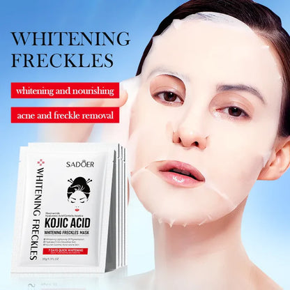 SADOER Kojic Acid Whitening Freckle Mask