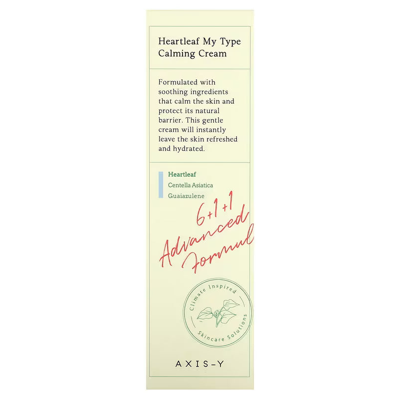 Axis-Y Heartleaf My Type Calming Cream