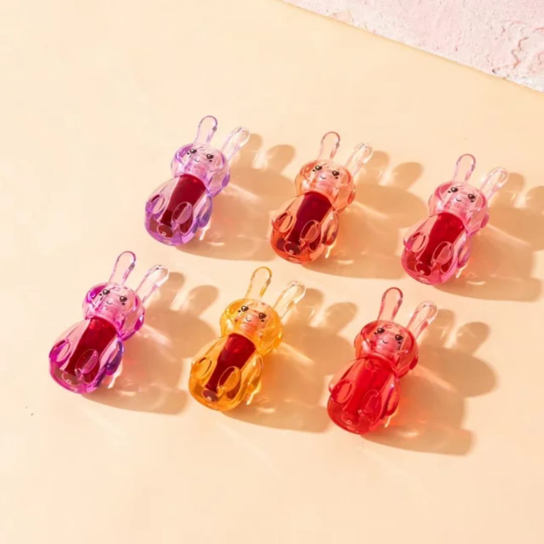 Hudamoji Rabbit Magic Lip Oil Pack of 6