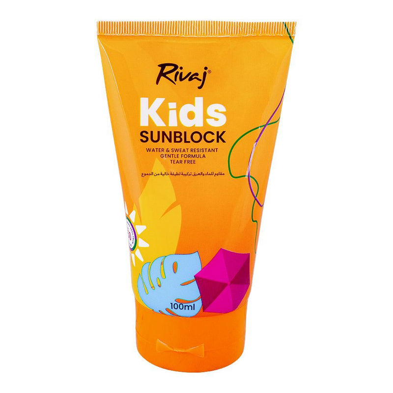 Rivaj Kids Swim & Play Sunblock SPF-50+ 100ml