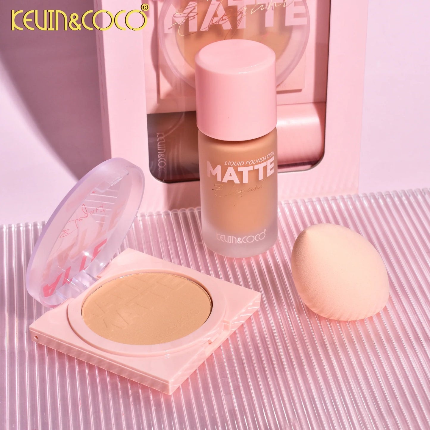 Kevin &amp; Coco Flawless Matte Makeup Kit
