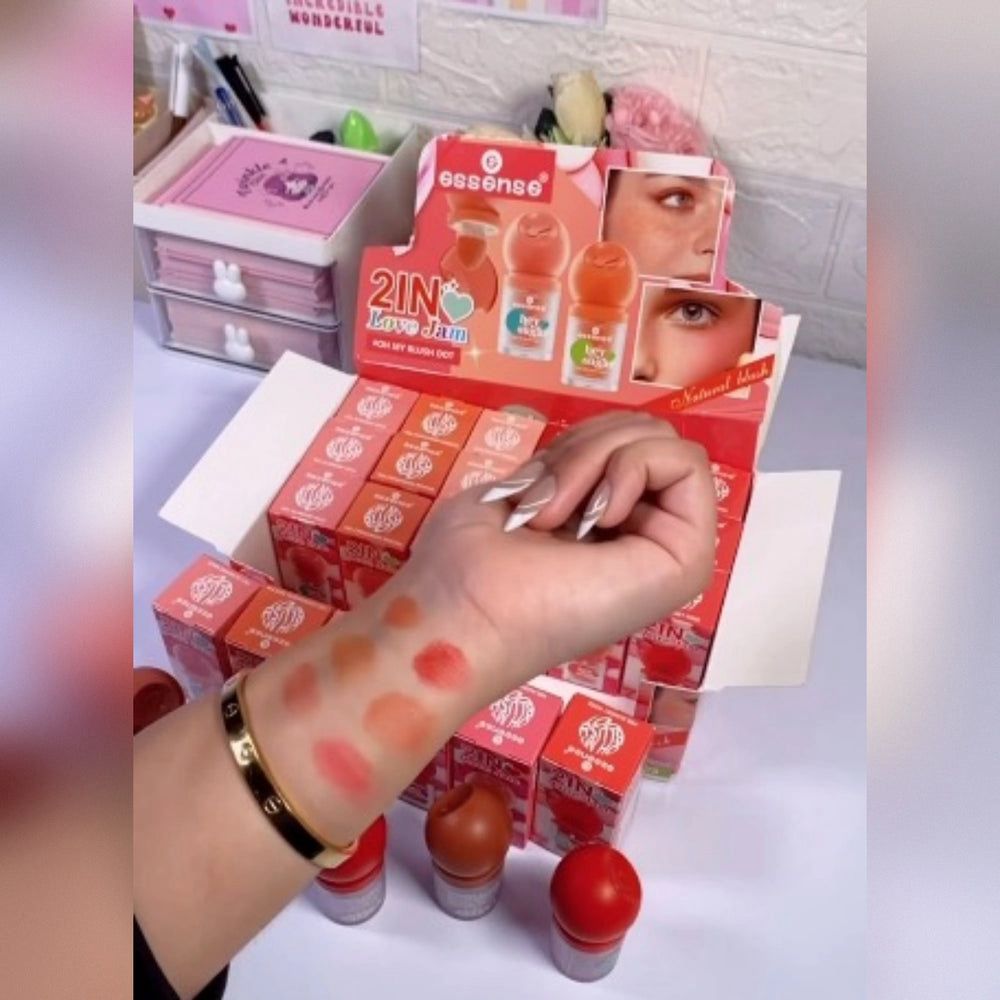 Essence 6 Color Puff Blush Set