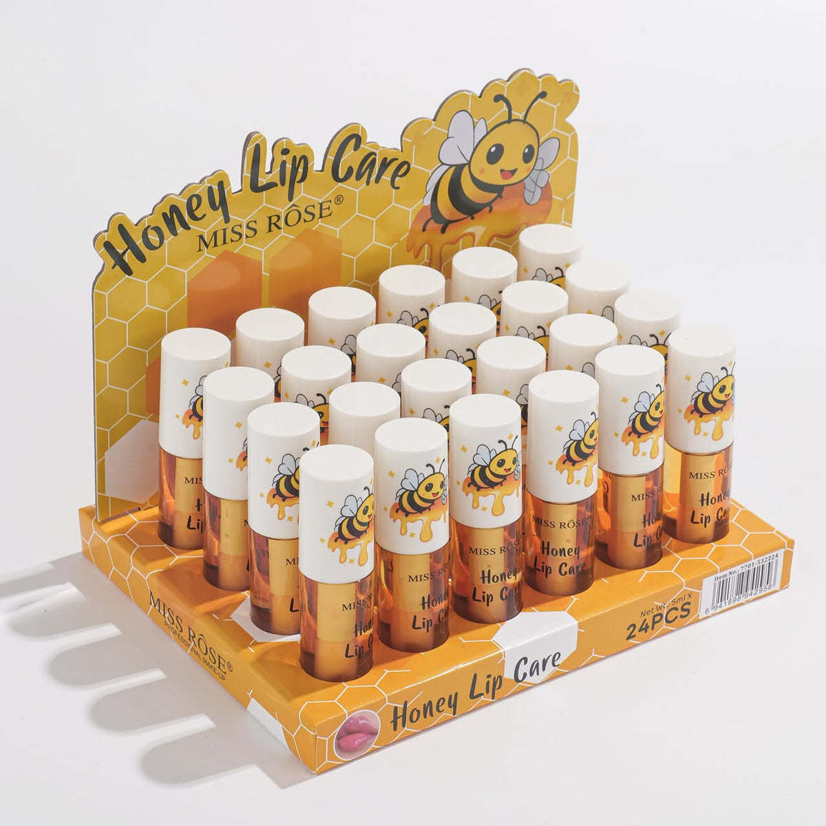 Miss Rose Honey Lip Care Gloss 5ml