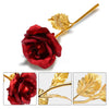 Artificial Red Rose Flower With Golden Leaf With Photo Frame