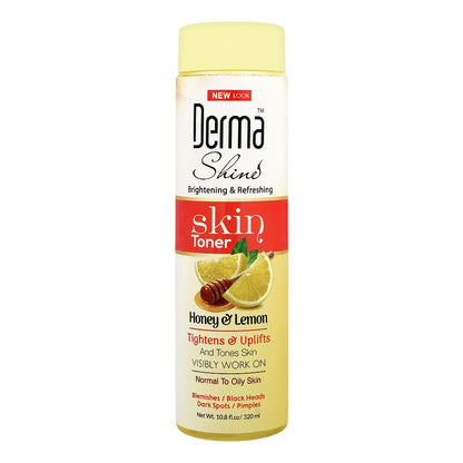 Derma Shine Skin Toner With Honey And Lemon 320ml