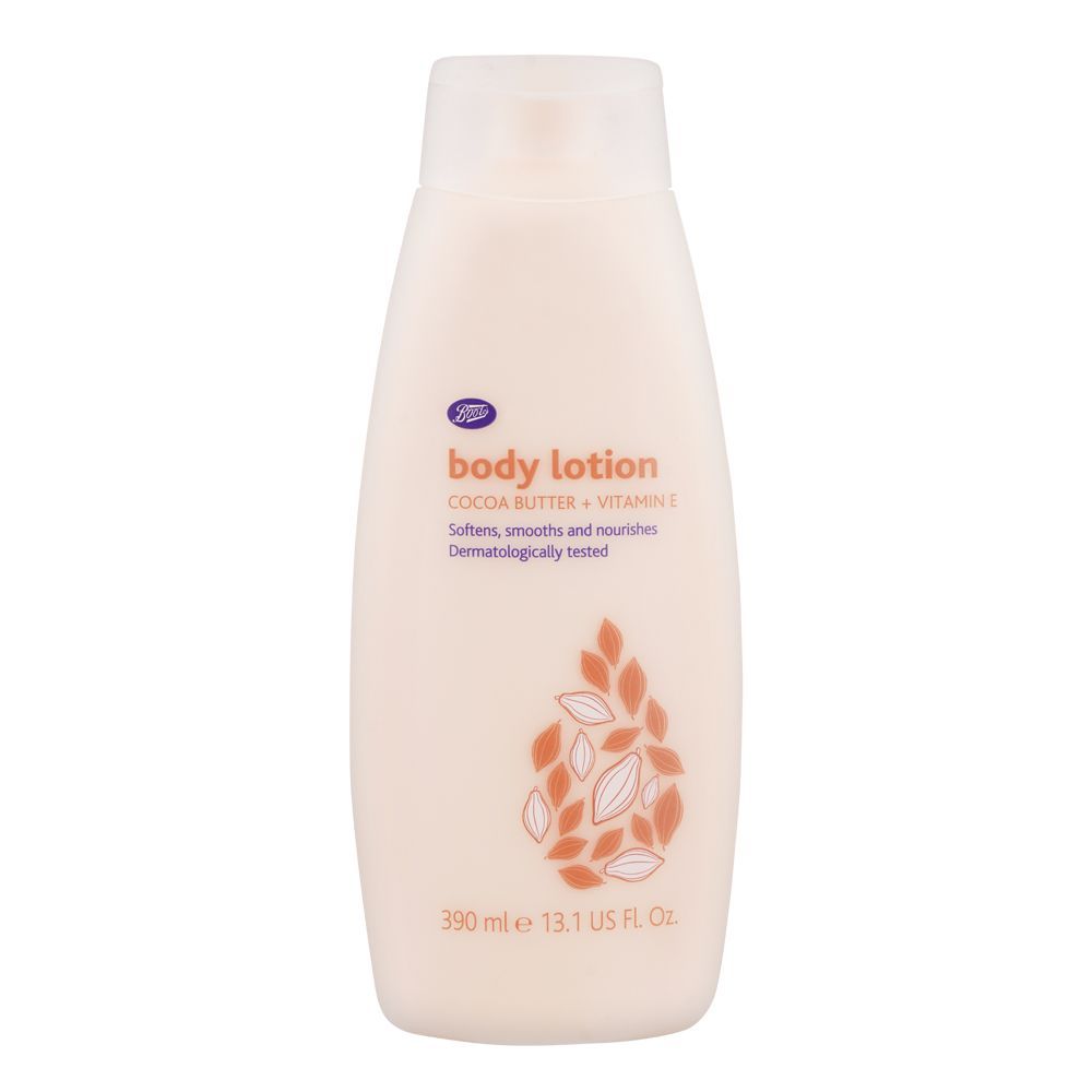 BOOTS COCO BUTTER BODY LOTION 390ML