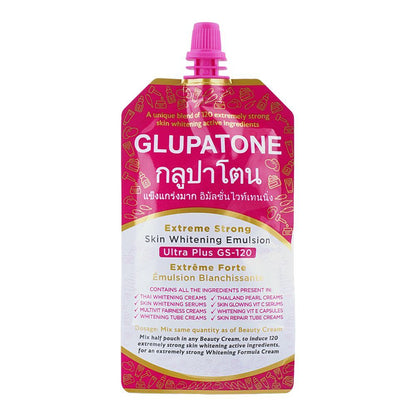 Glupatone Extreme Strong Skin Whitening Emulsion Ultra Plus GS-120 50g