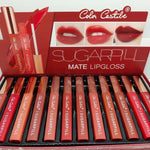 Color Castle Sugar Pill Matte Lip Gloss Set Of 12