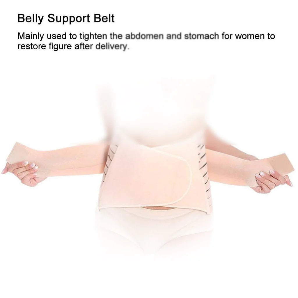 Belly Belt Body Shaper With High Elastic Maternity Recovering from Birth Waist Trainer Belt Free Size MO9