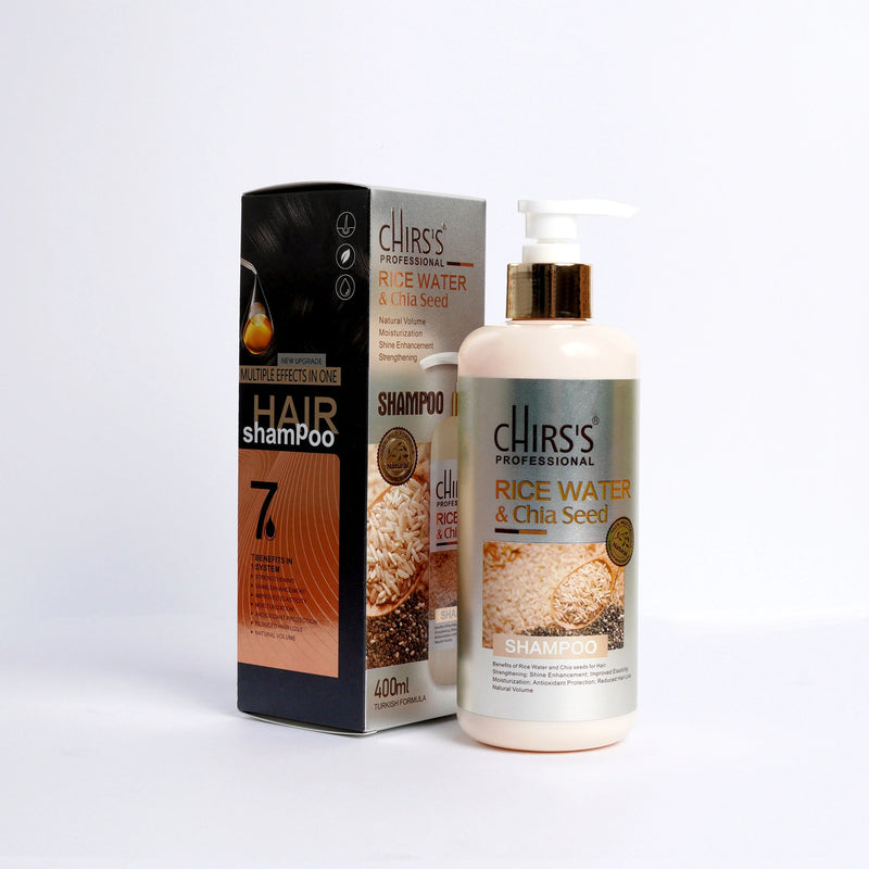 CHIRS'S Rice Water & Chia Seed Shampoo 400ml