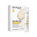 Bioaqua Rice Raw Pulp Anti Dandruff Relief Itching Shampoo 20 Sachet in a Box