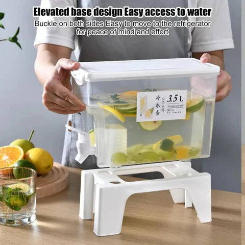 Multipurpose Beverages Water Dispenser Juice Container With Stand 3.5 Liter Capacity