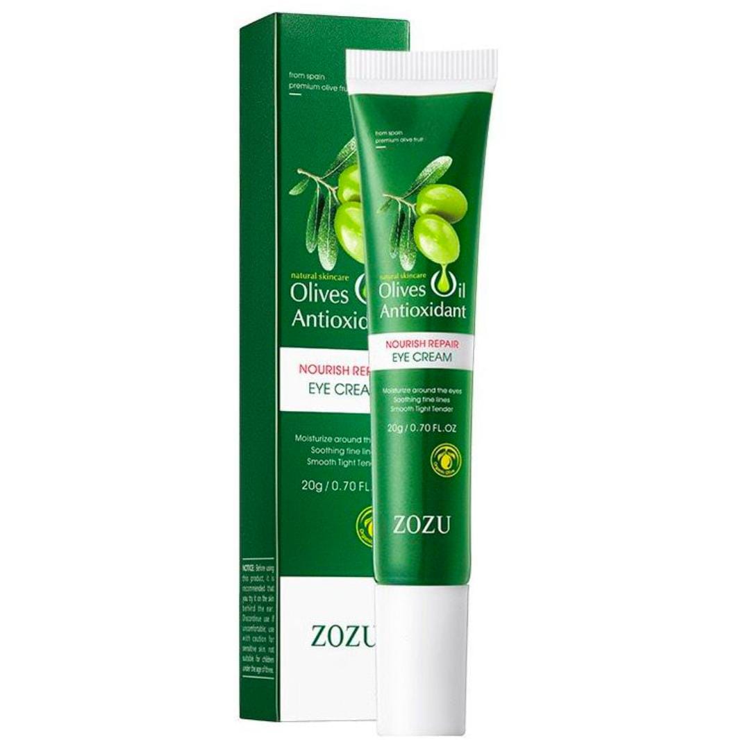 ZOZU Olive Oil Eye Cream Remove Dark Circles Reduce Fine Lines And Moisturizing Eye Cream 20g