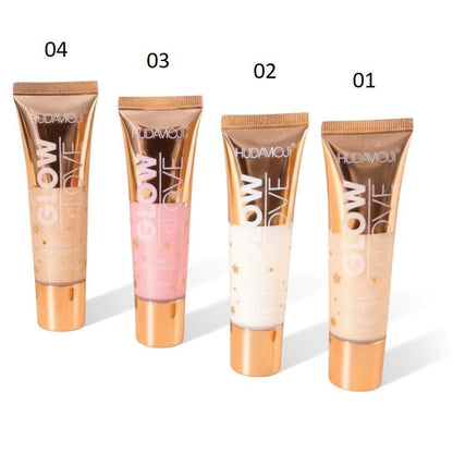 Hudamoji Liquid Highlitter 4pcs Set