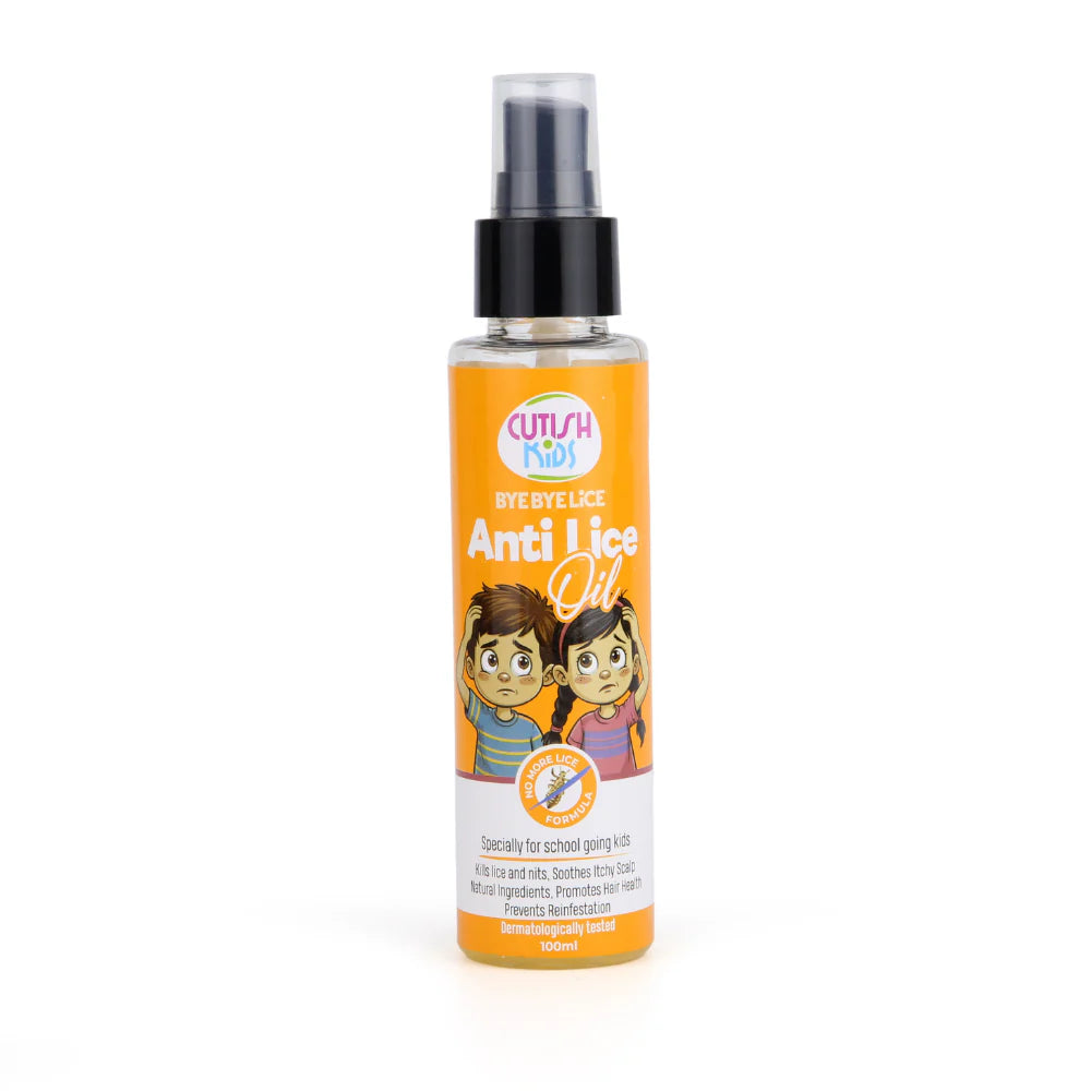 Cutish Bye Bye Lice Anti Lice Oil No More Lice Formula 100ml