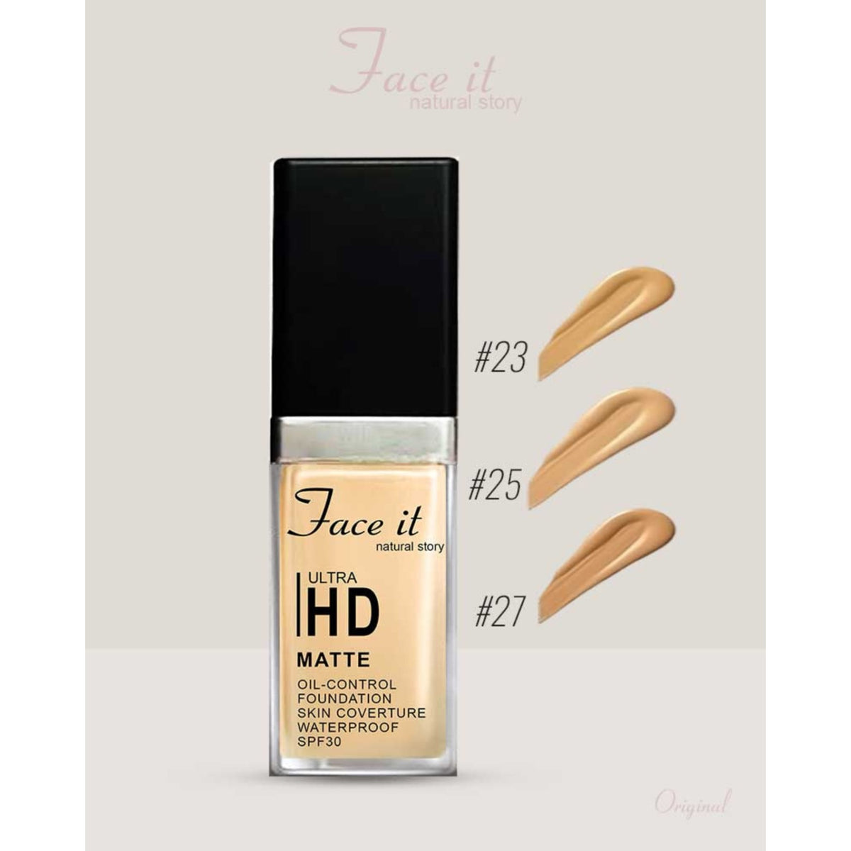 Face It Ultra HD Matte Oil Control Foundation