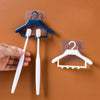 Multifunctional Mini Wall Mounted Hangers Style Toothbrush Holder