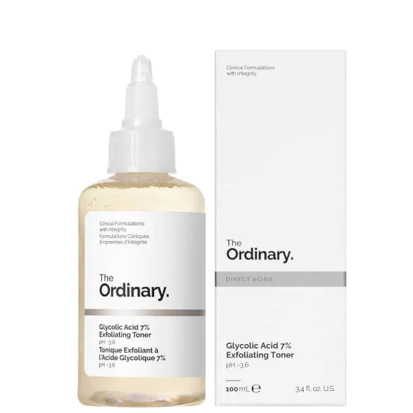 The Ordinary Glycolic Acid 7% Exfoliating Toner 100ml