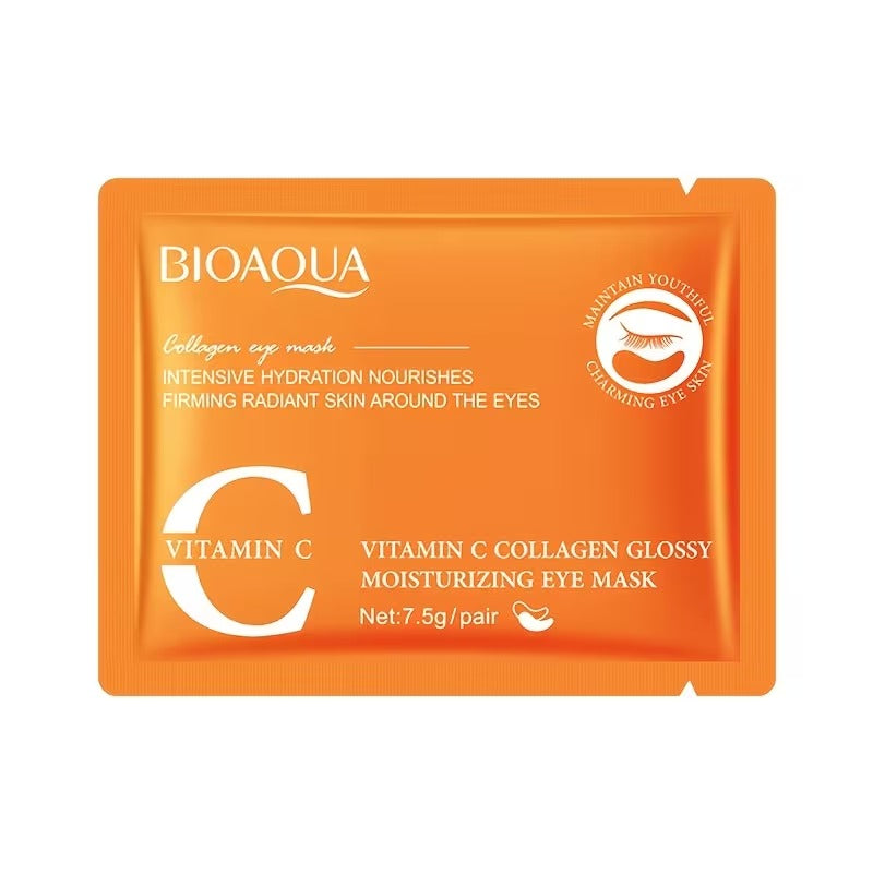 BIOAQUA Vitamin C Collagen Moist Glossy Eye Mask