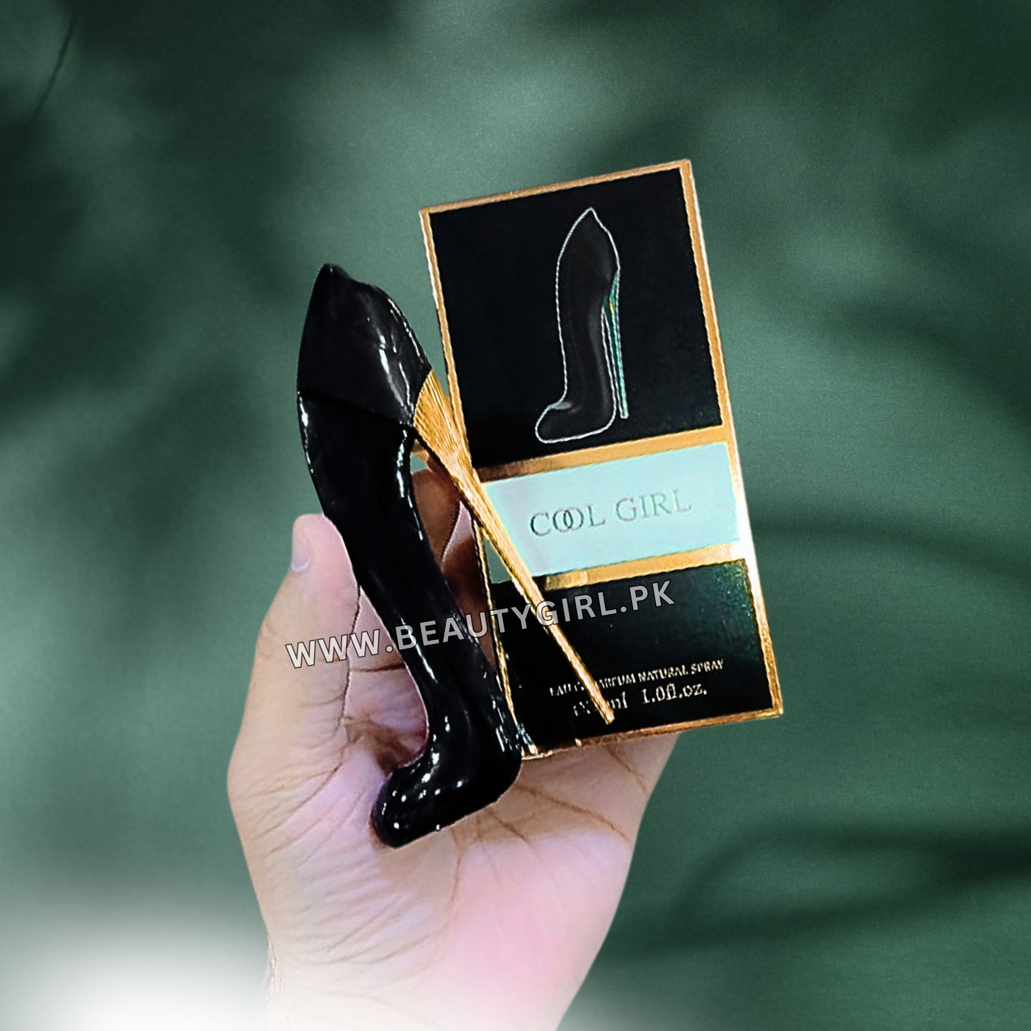 Cool Girl Heel Premium Quality Perfume Black
