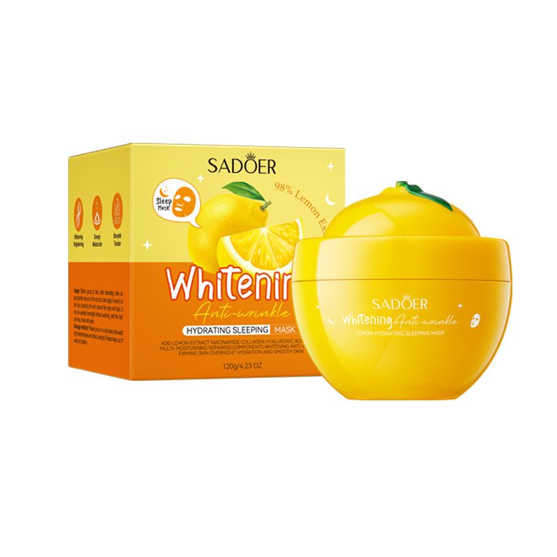 SADOER Whitening Anti Wrinkle Lemon Sleeping Mask 120g