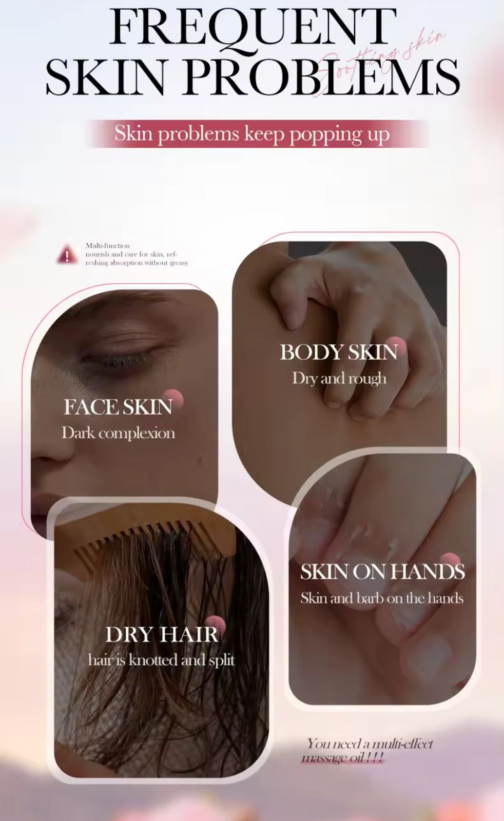Sadoer Face, Body , Hair , Nail Multi Use Rosemary  Oil 55ml