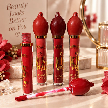 KS-ONE 12 Color Matte Lipgloss Set Smooth Long-Lasting Lip Makeup