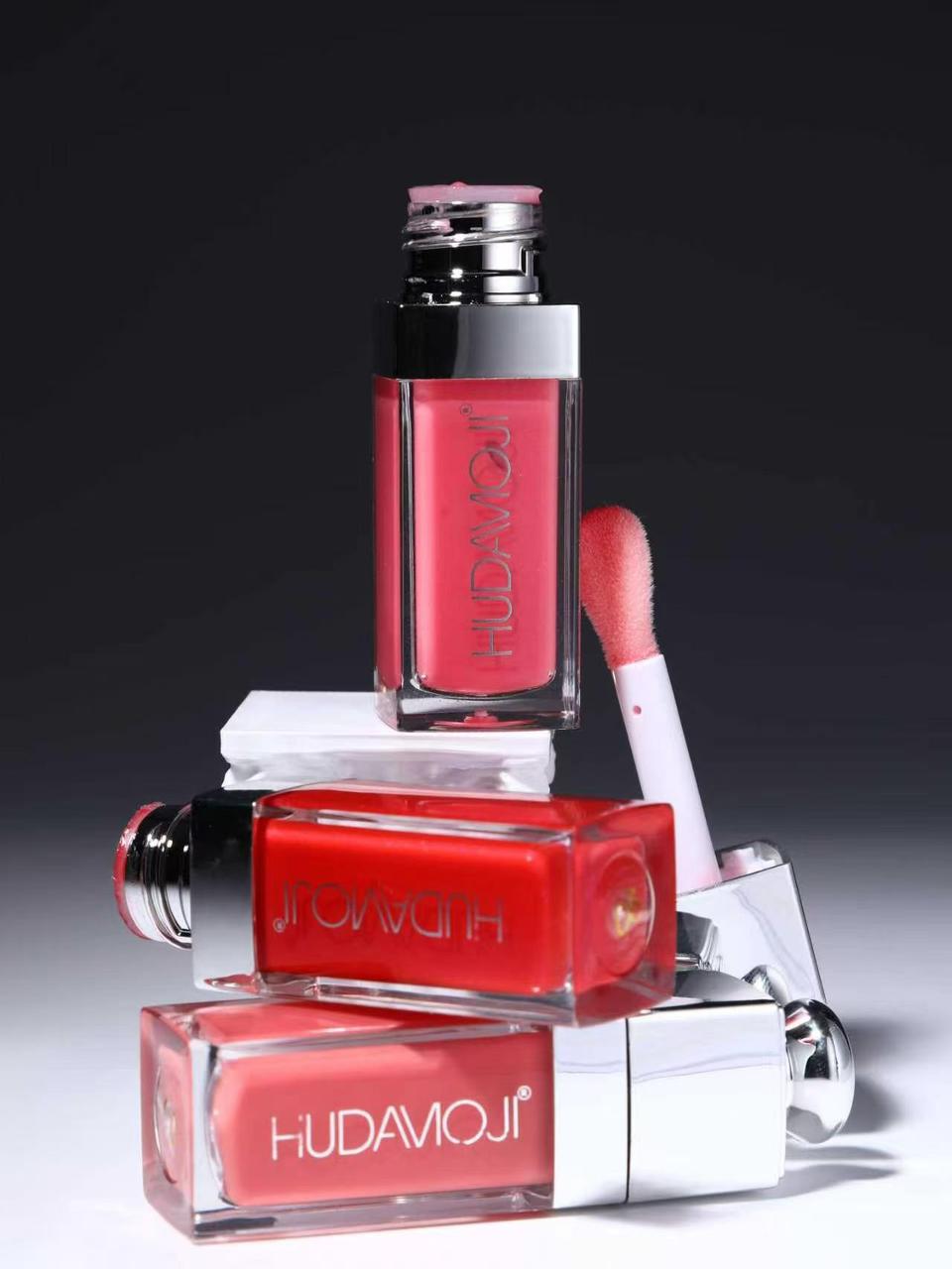 Hudamoji Shimmer Vivid Touch Lip Gloss Pack of 6