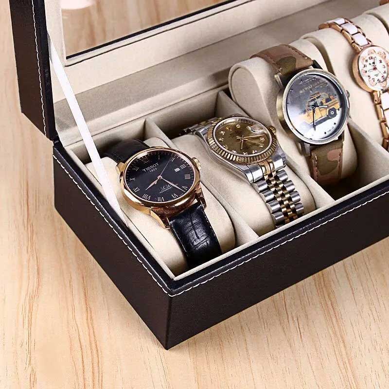 Watches Box PU Leather Watches Storage Box