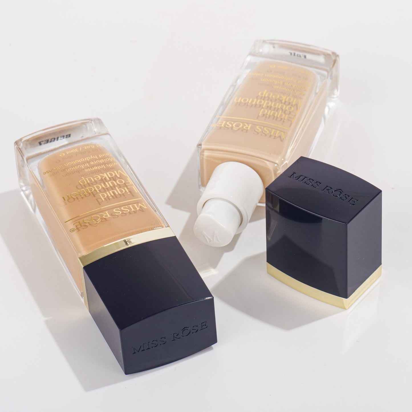 Miss Rose Liquid Foundation With Intense Moisture Infusion Teint Hydratation Intense