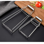 Multifunctional Stainless Steel Pot Tongs Tray Clip Lifter
