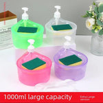 Soap Dispenser With Sponge Holder 1000ml Large Capacity